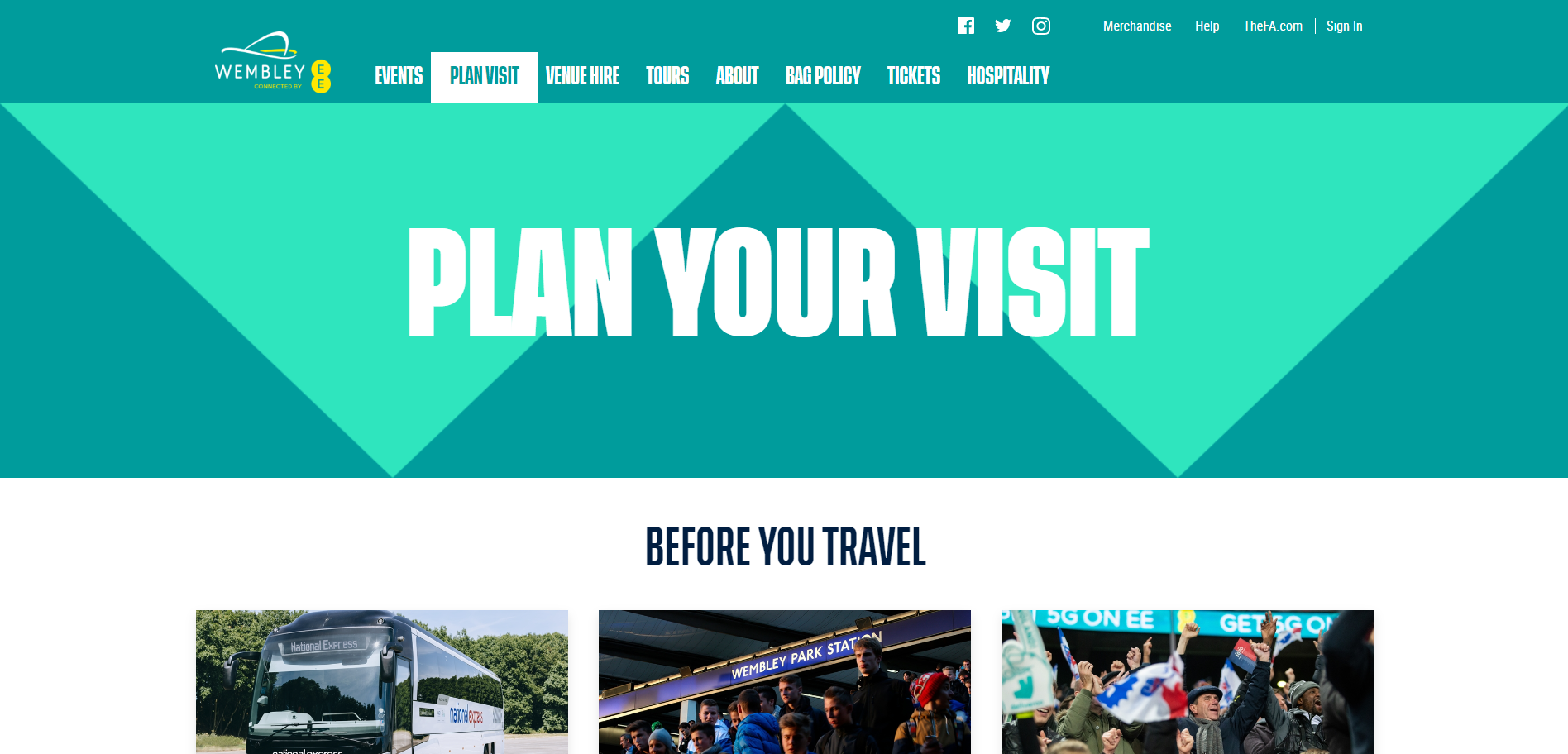 Plan Visit Page